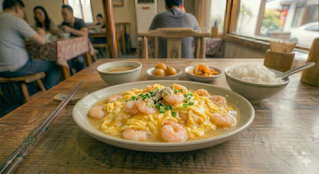 蝦仁滑蛋 - 智慧食譜 AI廚房料理推薦